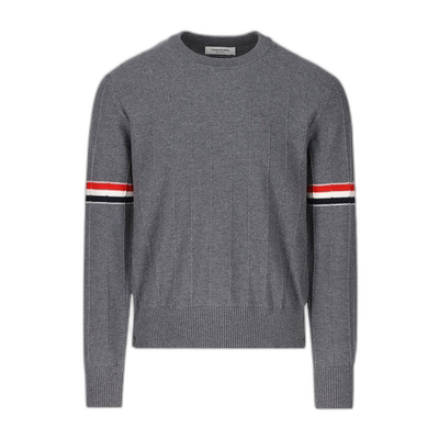 1h可退 欧洲直邮THOM BROWNE 男士针织毛衣MKA496AY1002035羊毛