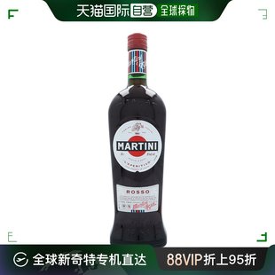 欧洲直邮Martini马天尼红威末酒15%1000ml意大利进口洋酒口感顺滑