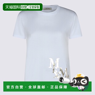 Mara 女士 and 香港直邮 T恤白色T恤 Max Polos 261