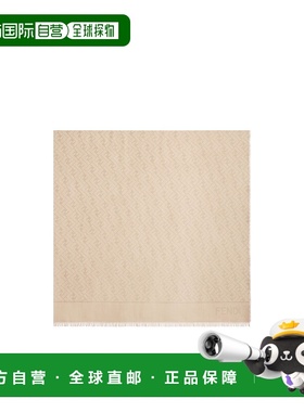 1h可退 香港直邮Fendi 芬迪 女士 FF 披肩 FXT246AUM4 grey灰色