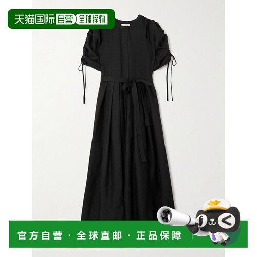 Gabriela Hearst 女士 Linnea 束带褶皱褶裥亚麻【付后1h可退】