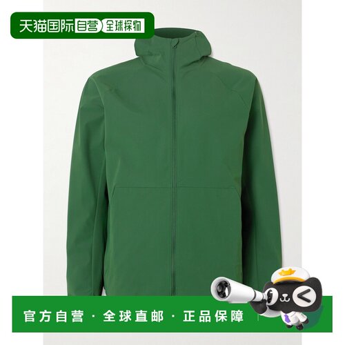 香港直邮Lululemon 男士 Pace Breaker 弹力再生尼龙连帽夹克 LM4