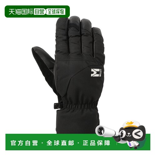 自营欧洲直邮Millet觅乐 TELLURIDE 黑色 男款滑雪手套