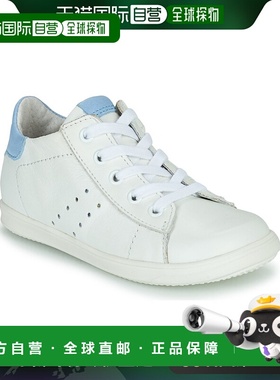 欧洲直邮Little Mary 男孩 DUSTIN 低帮板鞋 白色