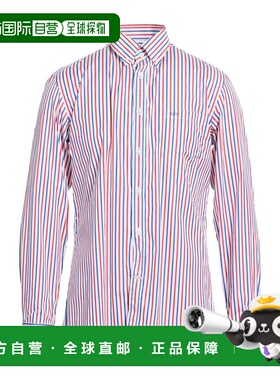香港直邮Paul & Shark 保罗与鲨鱼 男士 条纹衬衫