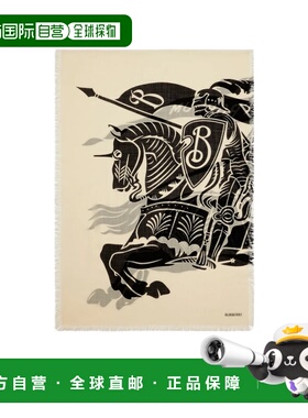 1h可退 香港直邮BURBERRY/博柏利 EKD羊毛围巾 Women crov