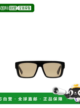 自营Gucci 矩形框太阳镜 755274J0741古驰