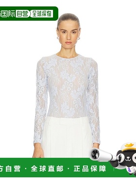 1h可退 香港直邮ZIMMERMANN 女士 蕾丝连体衣 8622TC26R blue蓝色