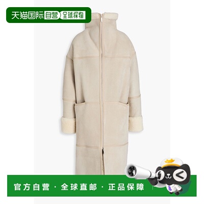 1h可退 香港直邮TOTÊME 女士 绒面革大衣 2311033606184MACADAMIA