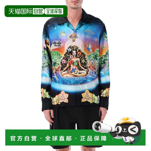 欧洲直邮CASABLANCA 男士衬衫 MSS26SH00604 SS20【付后1h可退】