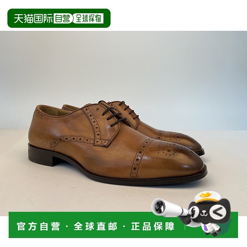 1h可退 香港直邮EMPORIO ARMANI 25FW 徽标商务正装鞋 Men男鞋,流行男鞋,正装皮鞋,淘宝优惠券,粉丝福利购,淘宝优惠卷