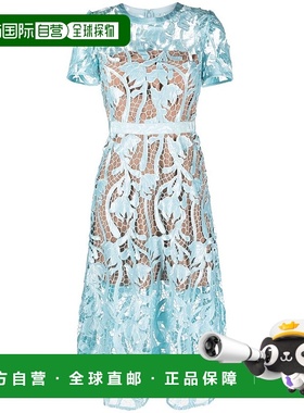 香港直邮Self-Portrait 女士 Self-portrait Clear 蓝色连衣裙 RS