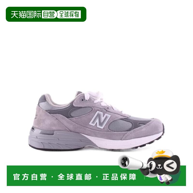 1h可退 香港直邮NEW BALANCE 男士运动鞋 MR993GL SS2025 灰色 徽