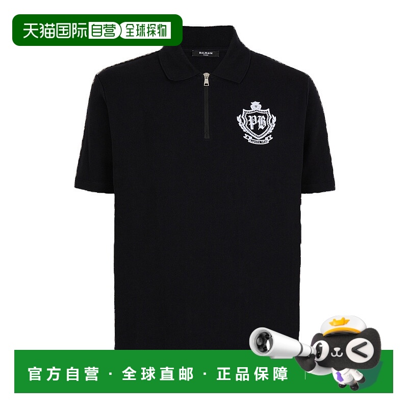 香港直邮Balmain 短袖Polo衫 FH0GC027GF30