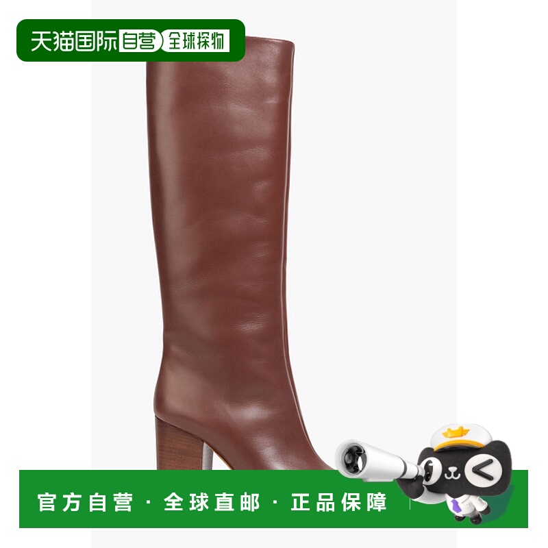 香港直邮Gabriela Hearst 女士 Sascha 皮质及膝靴子 1238347SC00