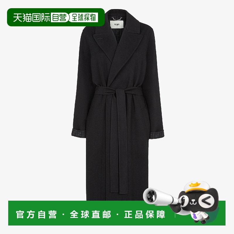 1h可退 欧洲直邮FENDI 芬迪 25春夏 FF6031AM3YF0GME 女士 大衣