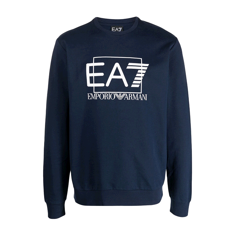 香港直邮EA7 Emporio Armani 徽标圆领卫衣 3RPM60PJ05Z阿玛尼
