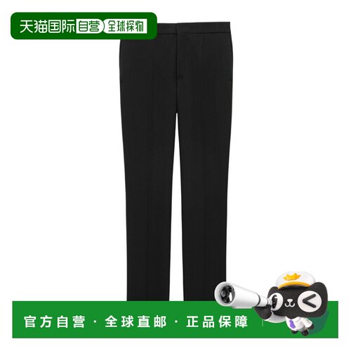香港直邮Saint Laurent 羊毛休闲裤 819925Y7E63 【付后1h可退】