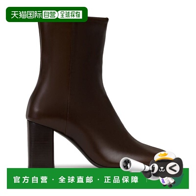 香港直邮Lemaire 女士 高跟靴短筒厚底鞋 FO0134LL0078筒靴