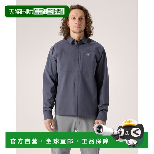 欧洲直邮Arcteryx 始祖鸟CRONIN COTTON外套 男装户外式衬衫