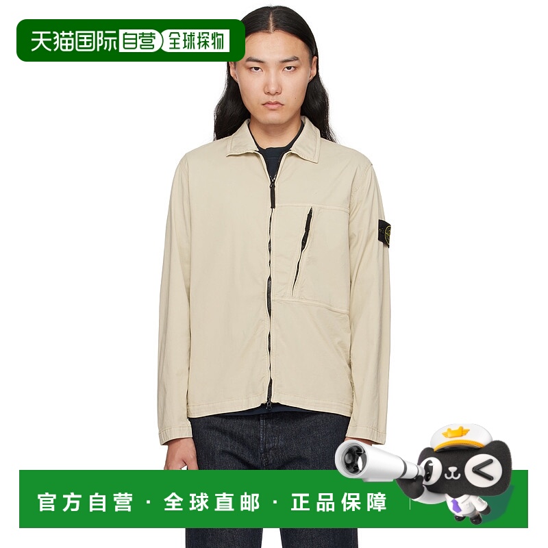 香港直邮Stone Island 石头岛 男士 驼色 1200003 Supima Cotton