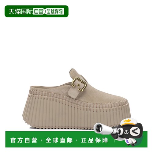 香港直邮CHLOÉ 女士高跟鞋 CH26A13CMS20H AW2026 浅棕色 