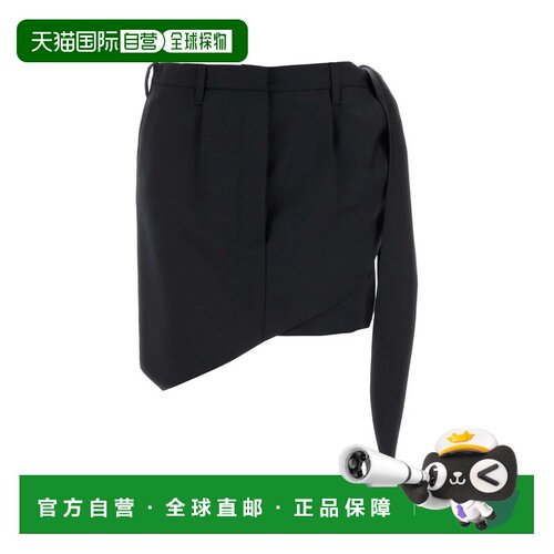 欧洲直邮PRADA 女士半身裙 P114ZSOOO12I1F0008 S【付后1h可退】