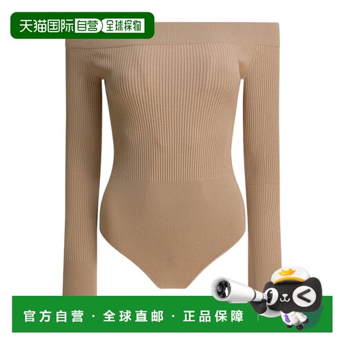 香港直邮Alaia 长袖连体衣 AA9B0342K017A性感套装【付后1h可退】