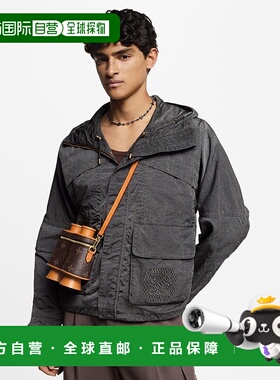 自营1h可退 欧洲直邮LV/路易威登 Binoculars男士棕色老花帆布双