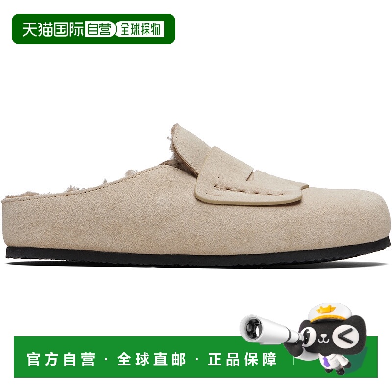 香港直邮Jacquemus 女士 驼色 The Mules 穆勒鞋 25HFOW00186AC09