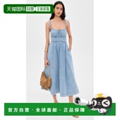 香港直邮ZIMMERMANN 女士 Wanderlust 1h可退 Picnic 牛仔连衣裙