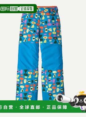 欧洲直邮PATAGONIA 儿童Powder Town裤子滑雪裤