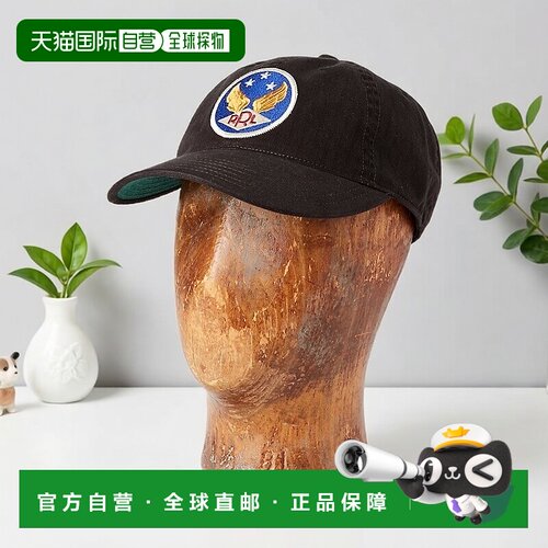 自营欧洲直邮RALPH LAUREN拉夫劳伦RRL带翼徽标棒球帽鸭舌帽帽子