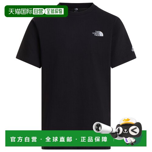 1h可退 欧洲直邮THE NORTH FACE 男士户外T恤 2167975BLACK CO 黑
