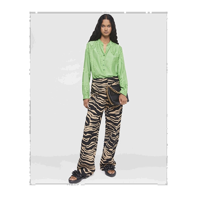 香港直邮Stella McCartney 徽标长袖罩衫 5318853BU203