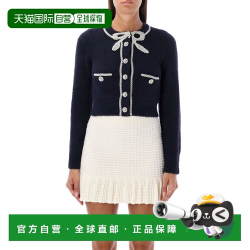 1h可退 香港直邮SELF-PORTRAIT 女士针织衫 SC23016JBLNAVY AW202
