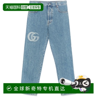 1h可退 欧洲直邮gucci 男士 牛仔裤