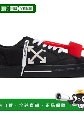 1h可退 香港直邮off-white 男士 黑色 Vulcanized Low 运动鞋 OMI