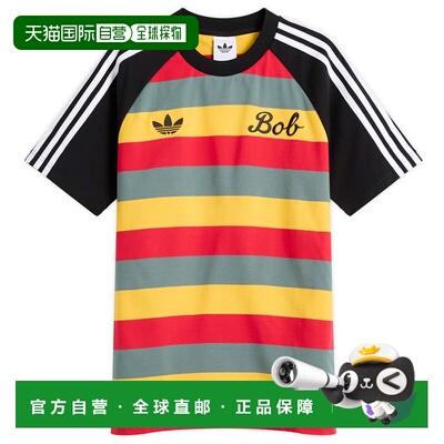 1h可退 香港直邮adidas 阿迪达斯 男士 Bob Marley T恤 JY5212