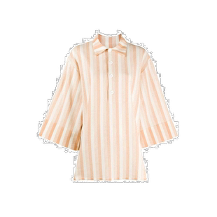 香港直邮Jil Sander 条纹大款polo衫 JSPQ705060-WQ257418