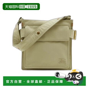 Burberry博柏利 Trench 品牌徽标单肩斜挎包小号男款新年礼物