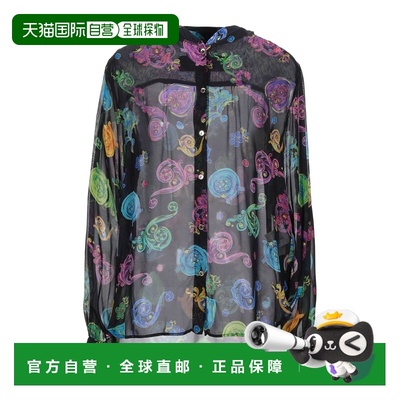 香港直邮versace 范思哲 女士 Blouses 花纹衬衫
