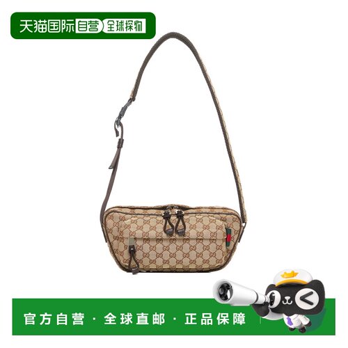 欧洲直邮gucci/古驰 男士 单肩包斜挎包