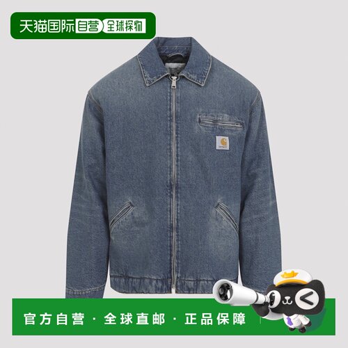1h可退 欧洲直邮CARHARTT WIP 男士夹克 I03625901B703BLUE SS202
