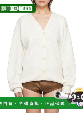 香港直邮Vtmnts 徽标针织开衫 VL16KN120WWhite