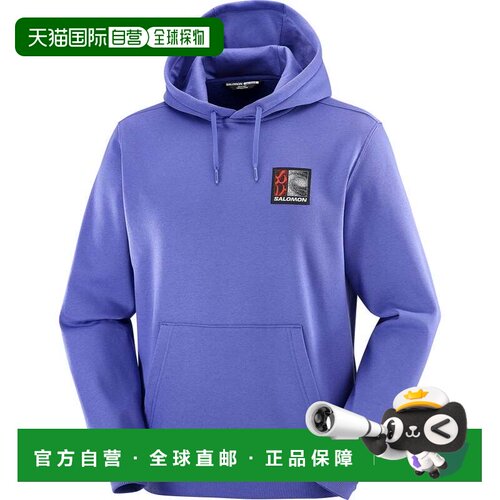 欧洲直邮Salomon 萨洛蒙 中性自由休闲FREESTYLE连帽衣抓绒帽衫