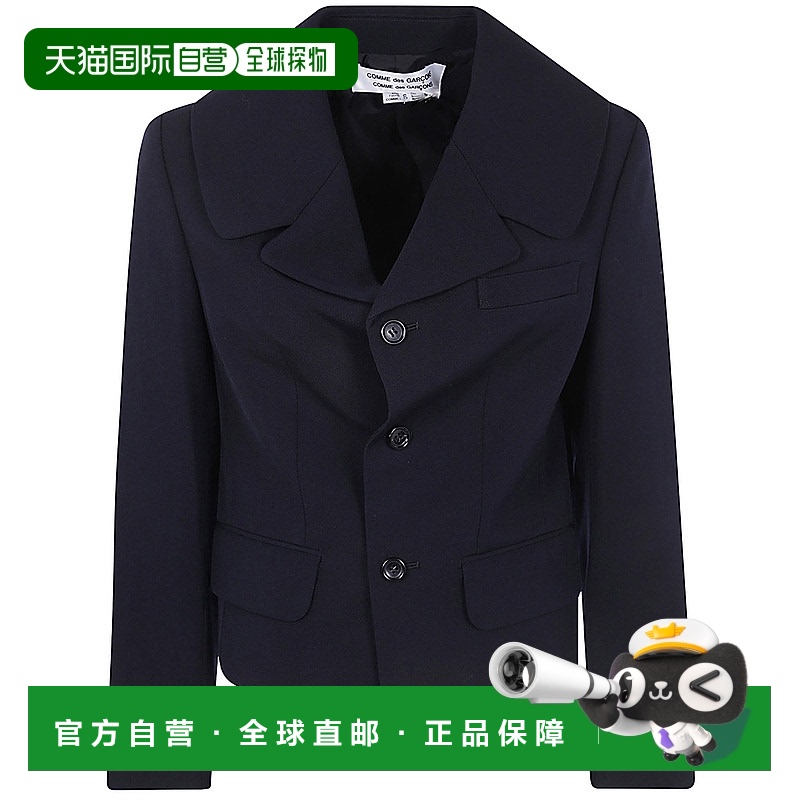 欧洲直邮COMME DES GARCONS 女士外套RNJ012NAVY羊毛