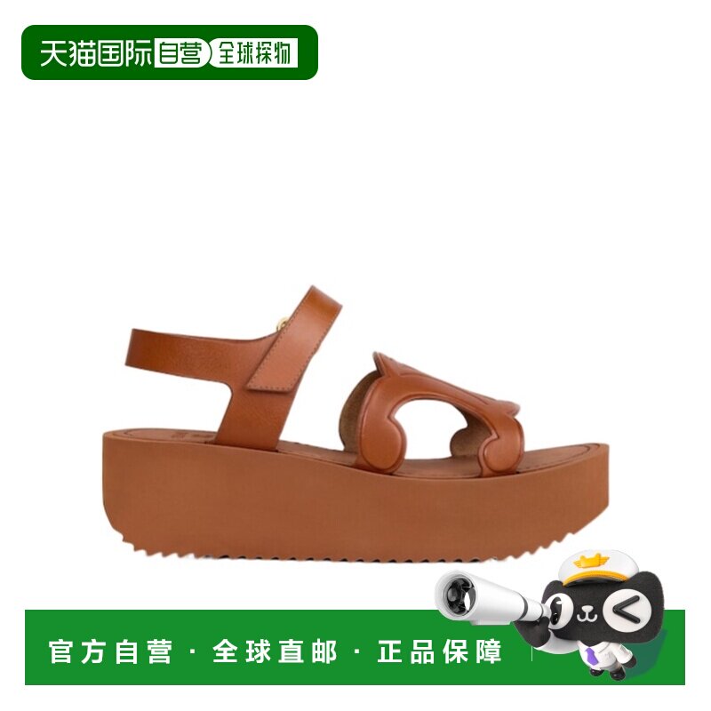 1h可退 Celine 露趾厚底凉鞋 367635348C图片