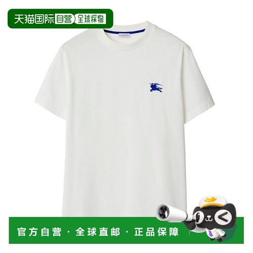 1h可退 香港直邮BURBERRY 男士T恤 8088295B7347-0 CO 白色 Burbe