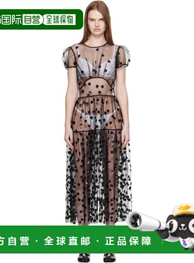 1h可退 香港直邮Cecilie Bahnsen 女士 黑色 CBnanna 连衣裙 425R